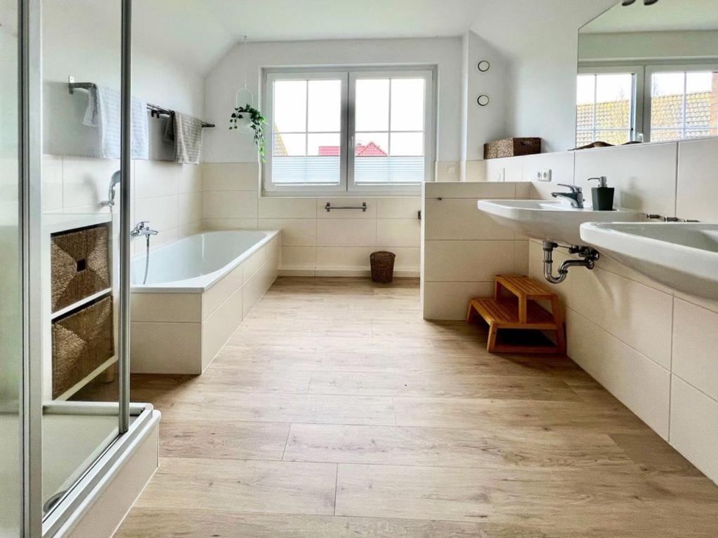 "Sonnenliebe" Ferienhaus Groß Schwansee Exteriör bild